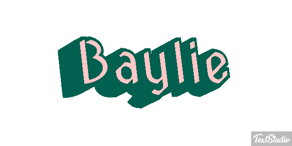 Baylie Texteffekt