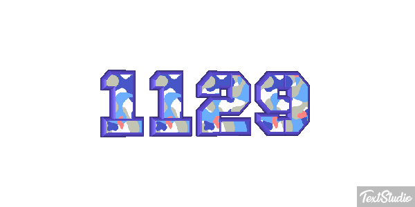 1129 Text effect