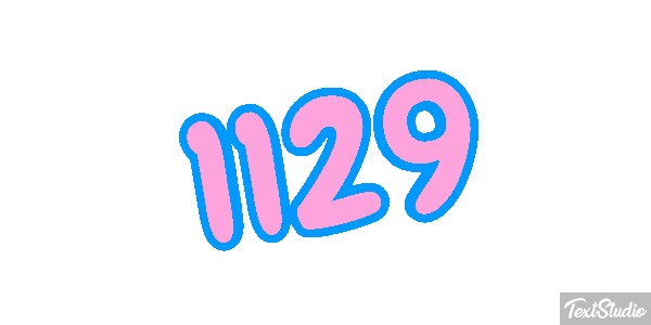 1129 Text effect