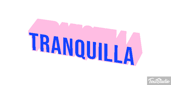 Tranquilla Effetto testo