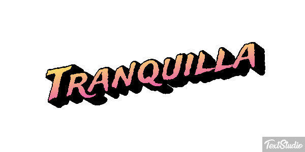 Tranquilla Effetto testo