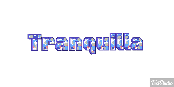 Tranquilla Effetto testo