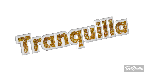 Tranquilla Effetto testo