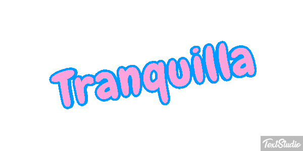 Tranquilla Effetto testo