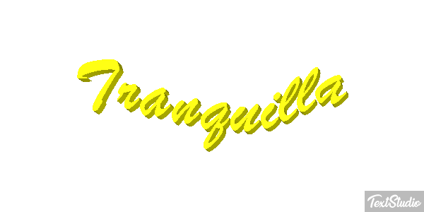 Tranquilla Effetto testo