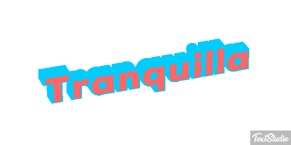 Tranquilla Effetto testo