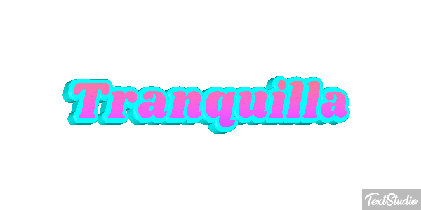 Tranquilla Effetto testo