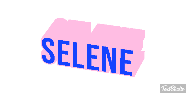 Selene Текстовый эффект