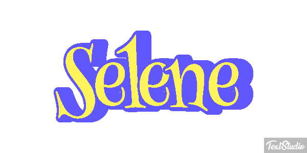 Selene Текстовый эффект