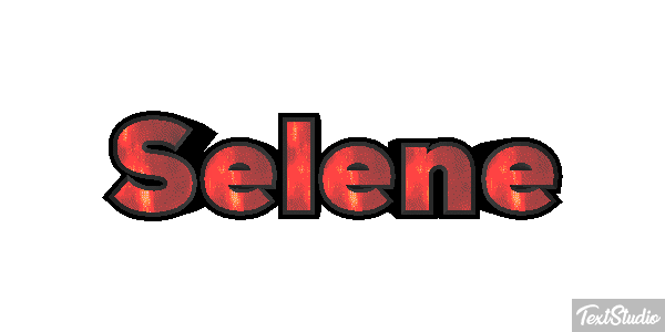 Selene Текстовый эффект