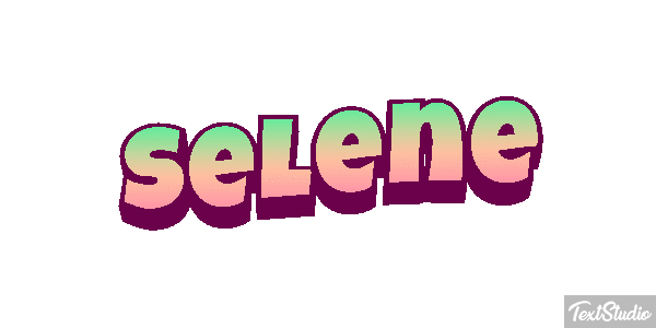 Selene Текстовый эффект