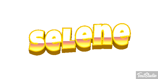Selene Текстовый эффект