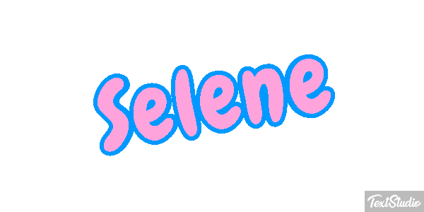 Selene Текстовый эффект