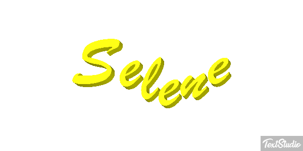 Selene Текстовый эффект