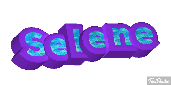 Selene Текстовый эффект