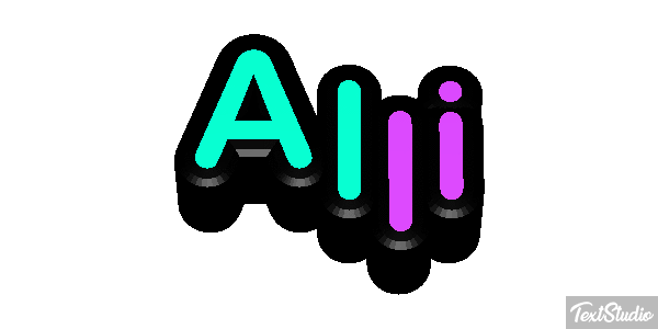 Alli Text effect