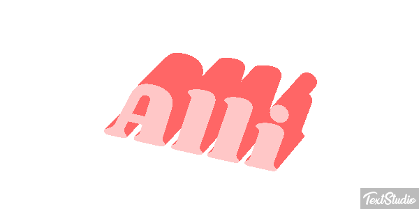 Alli Text effect