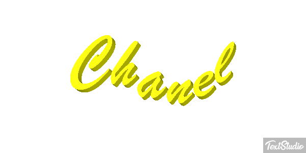 Chanel Tekst effect