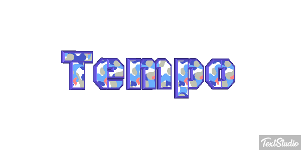 Tempo Effet de texte