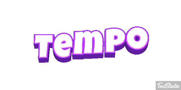 Tempo Effet de texte