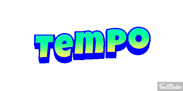 Tempo Effet de texte