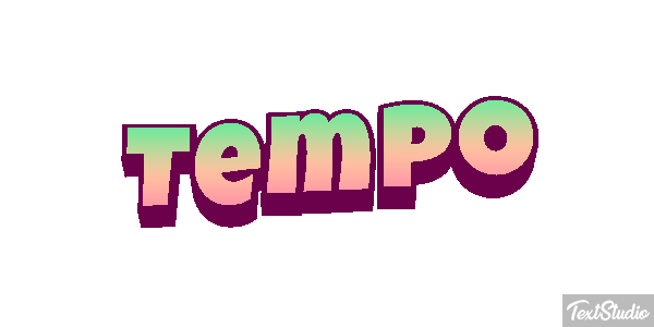 Tempo Effet de texte