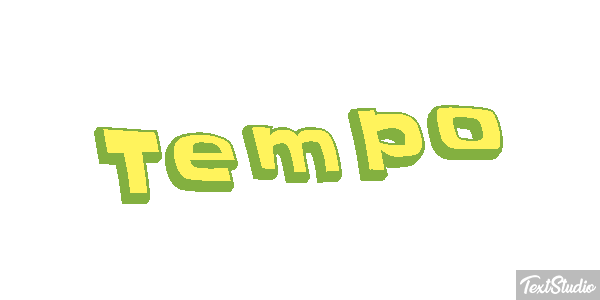 Tempo Effet de texte