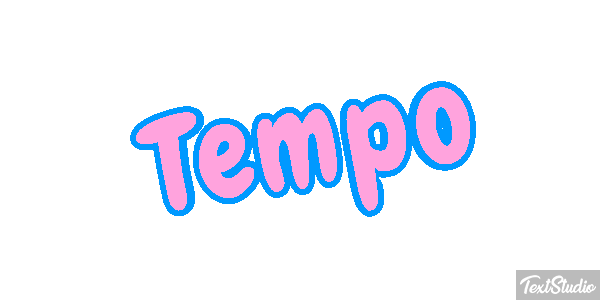 Tempo Effet de texte