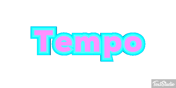 Tempo Effet de texte