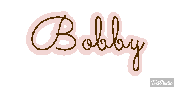 Bobby Text effect