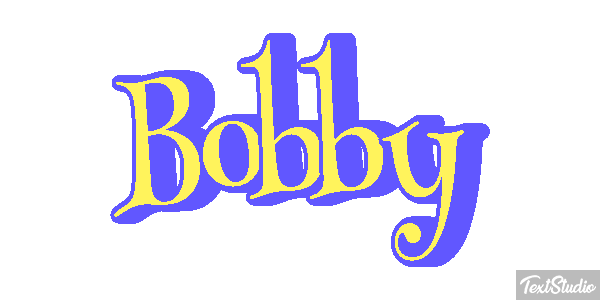Bobby Text effect