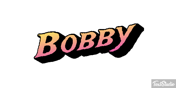 Bobby Text effect