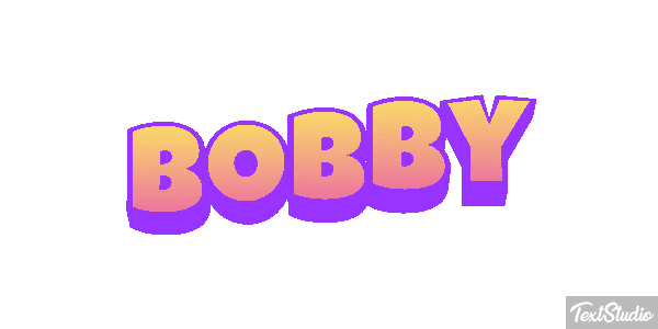 Bobby Text effect