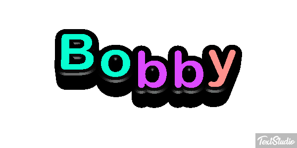 Bobby Text effect