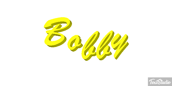 Bobby Text effect