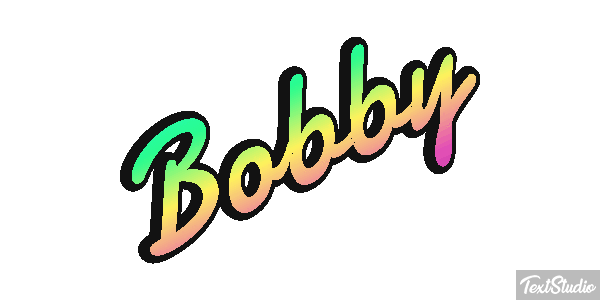 Bobby Text effect