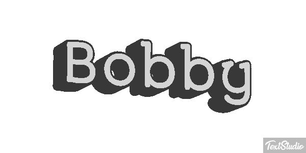 Bobby Text effect