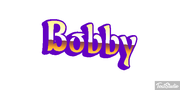 Bobby Text effect