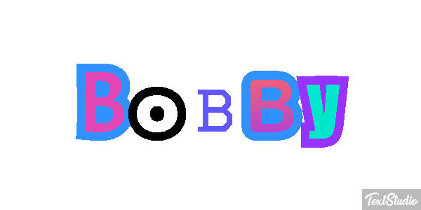 Bobby Text effect