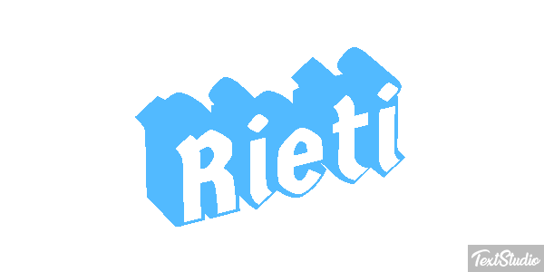 Rieti Efekt tekstowy