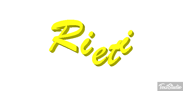 Rieti Efekt tekstowy