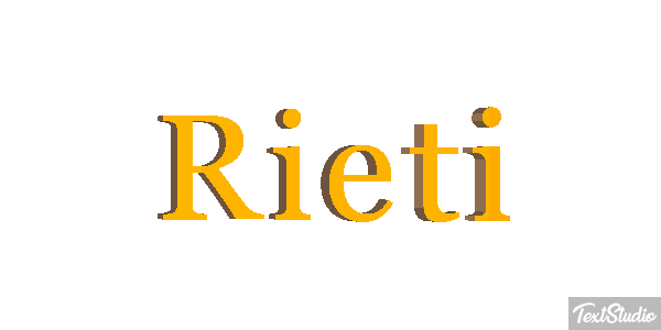 Rieti Efekt tekstowy