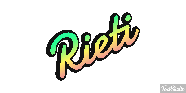 Rieti Efekt tekstowy