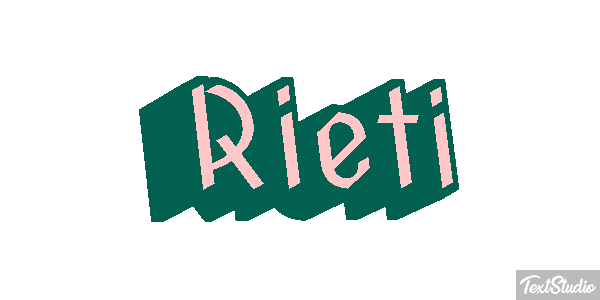 Rieti Efekt tekstowy