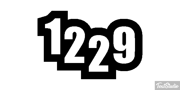 1229 Text effect