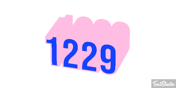 1229 Text effect