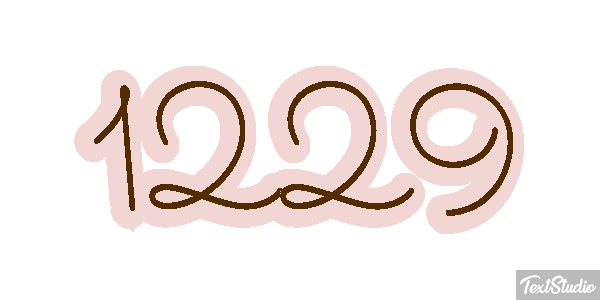 1229 Text effect