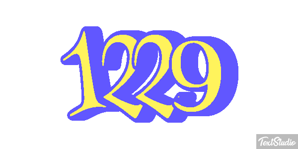 1229 Text effect