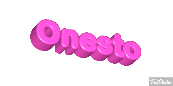 Onesto Effetto testo