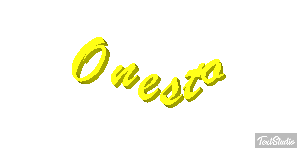 Onesto Effetto testo